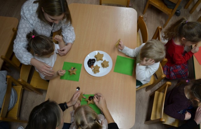 Świąteczne zajęcia otwarte w grupie „Słoneczka”