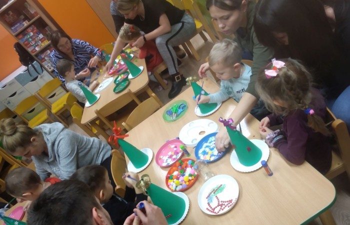 Świąteczne zajęcia otwarte w grupie „Słoneczka”