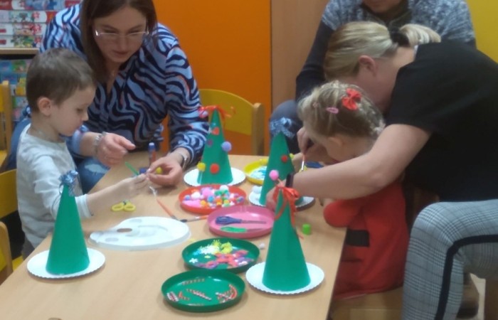 Świąteczne zajęcia otwarte w grupie „Słoneczka”