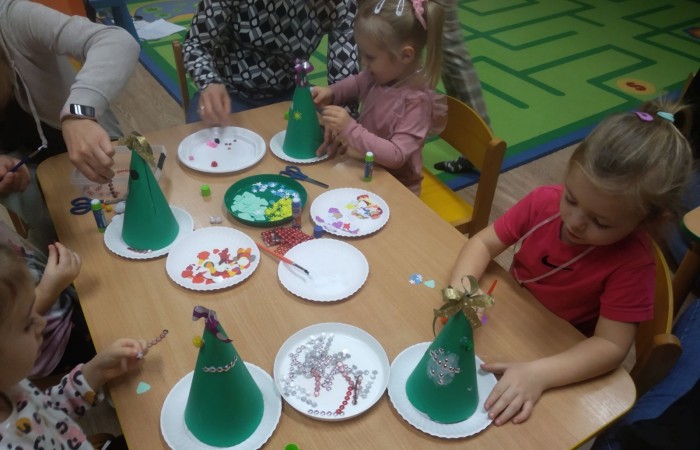 Świąteczne zajęcia otwarte w grupie „Słoneczka”