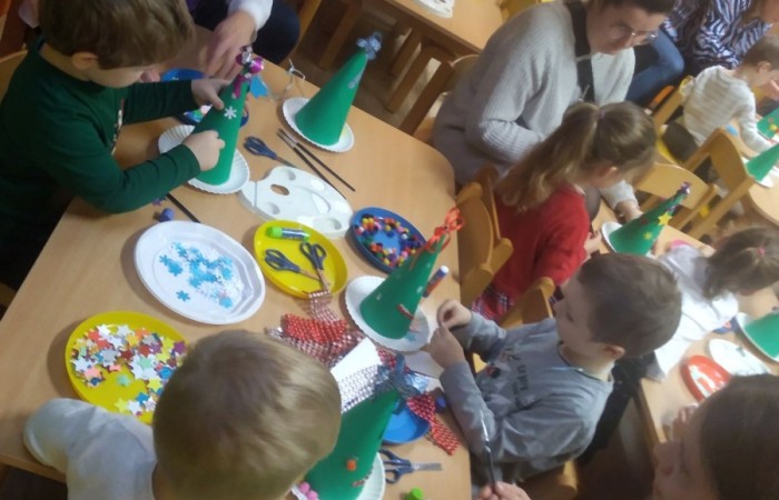 Świąteczne zajęcia otwarte w grupie „Słoneczka”