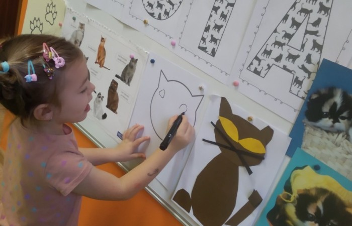 Dzień Kota - grupa Słoneczka