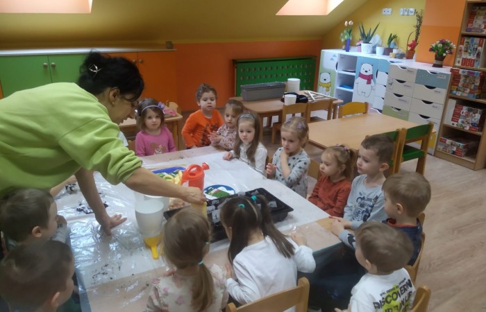 „Zielony Ogródek” w grupie „Słoneczka”