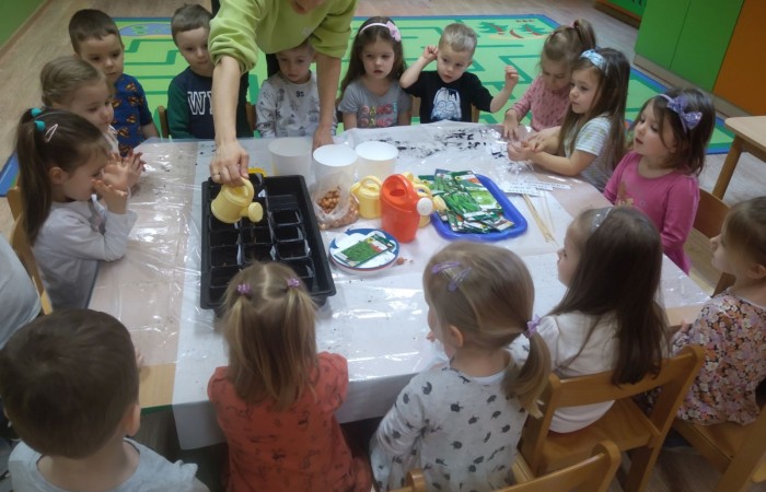 „Zielony Ogródek” w grupie „Słoneczka”