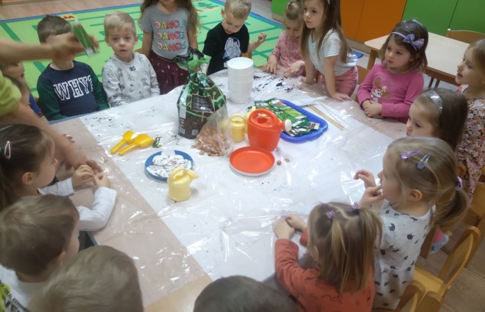 „Zielony Ogródek” w grupie „Słoneczka”