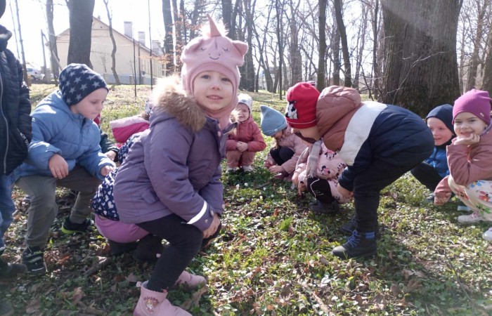 Pierwszy Dzień Wiosny w grupie Smerfy