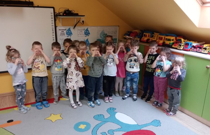 Światowy Dzień Wody - grupa Smerfy