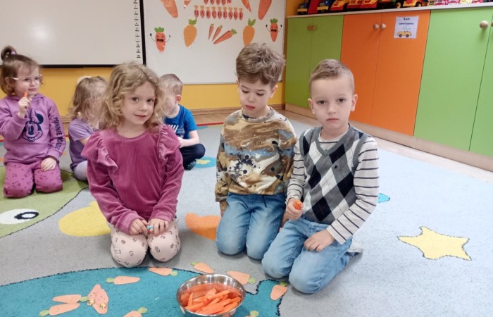Dzień Marchewki - grupa Smerfy
