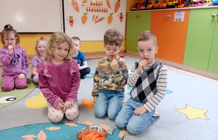 Dzień Marchewki - grupa Smerfy