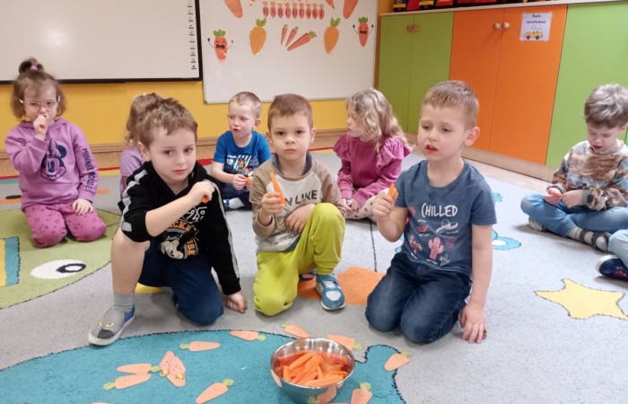 Dzień Marchewki - grupa Smerfy