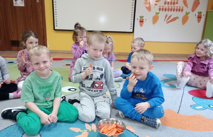 Dzień Marchewki - grupa Smerfy