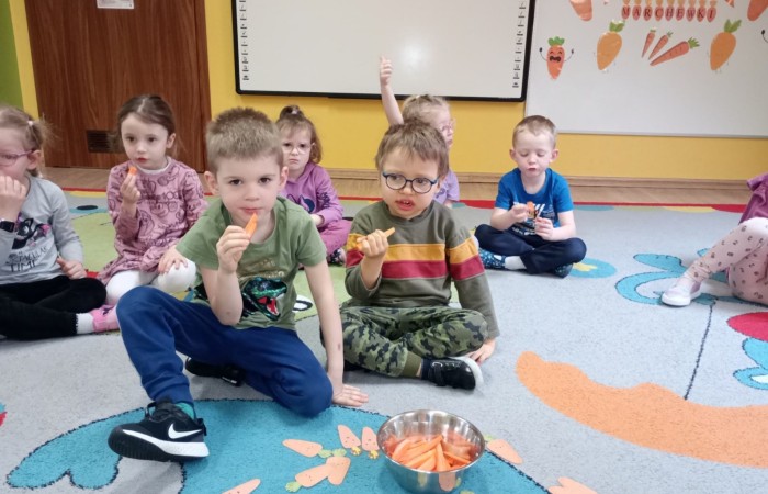 Dzień Marchewki - grupa Smerfy