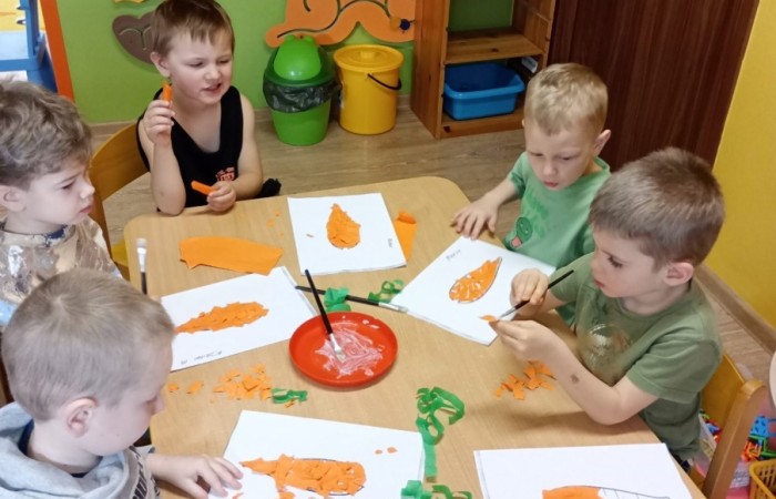 Dzień Marchewki - grupa Smerfy
