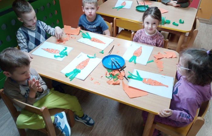Dzień Marchewki - grupa Smerfy