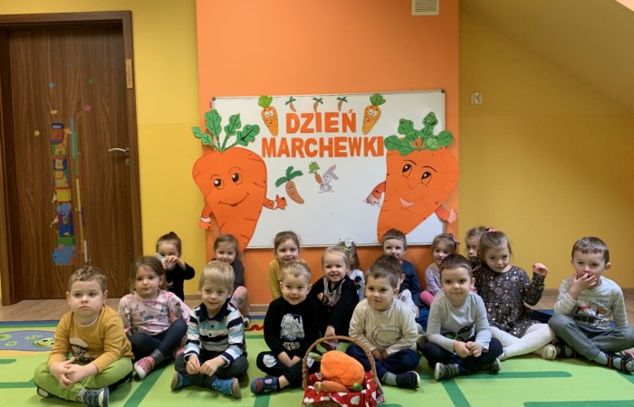 Dzień Marchewki - grupa Słoneczka