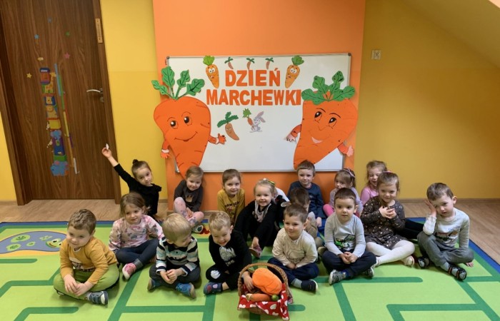 Dzień Marchewki - grupa Słoneczka