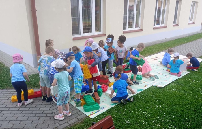 Dzień Dziecka - grupa Smerfy