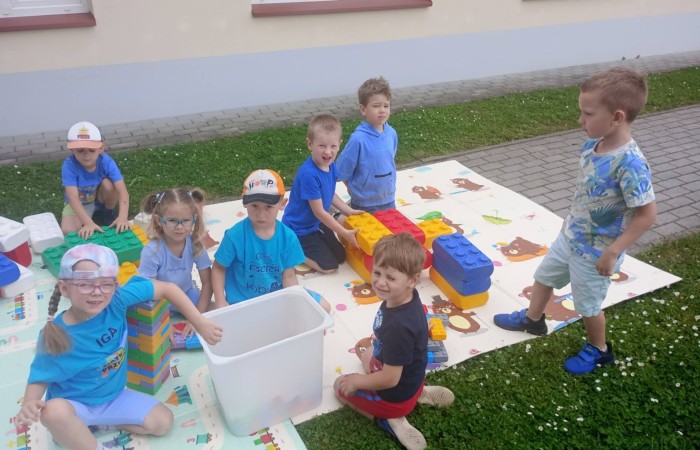 Dzień Dziecka - grupa Smerfy