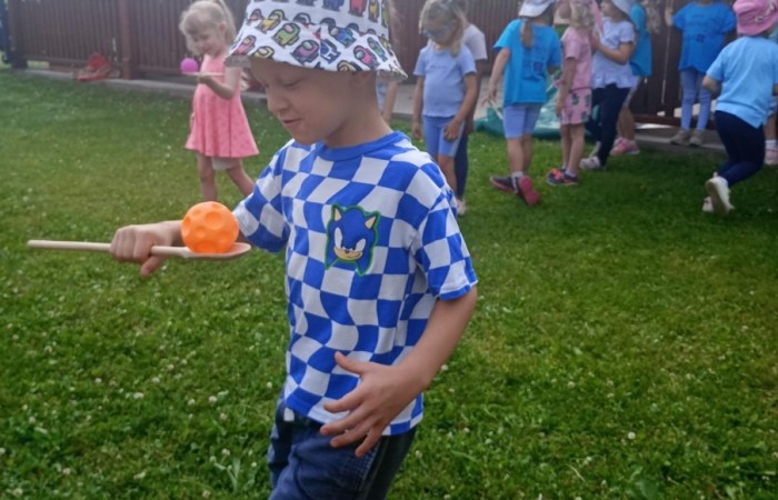 Dzień Dziecka - grupa Smerfy