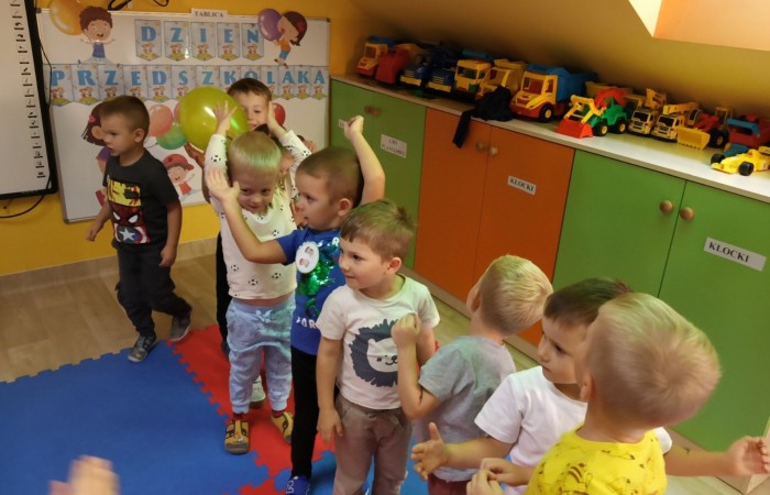 Dzień Przedszkolaka - grupa Smerfy