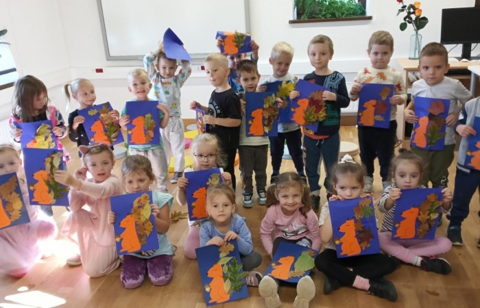 Zajęcia czytelnicze dla „Smerfów” w Bibliotece
