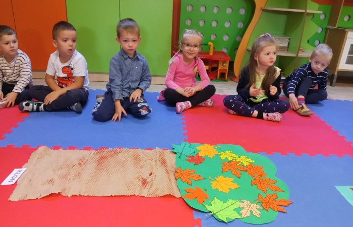 Dzień Drzewa - grupa Smerfy
