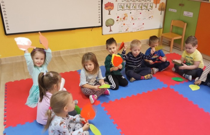Dzień Drzewa - grupa Smerfy