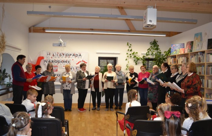 11 listopada Narodowe Święto Niepodległości - występ dla Seniorów
