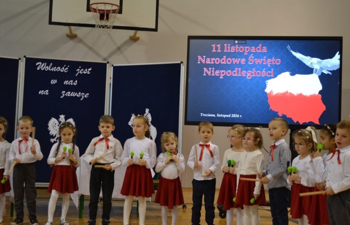 11 listopada Narodowe Święto Niepodległości - występ w Zespole Szkół