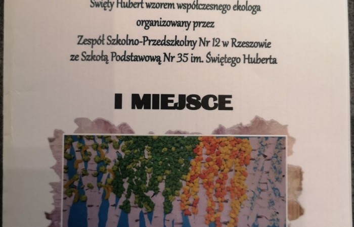 Laureatka XXI Wojewódzkiego Konkursu Twórczości Plastycznej Dzieci i Młodzieży