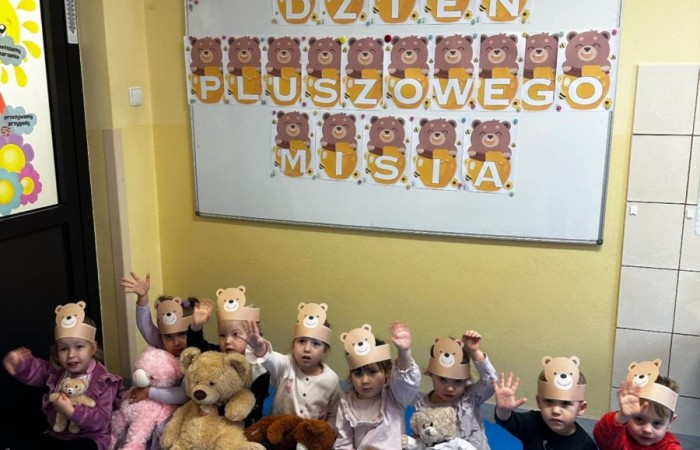 Światowy Dzień Pluszowego Misia - grupa Słoneczka