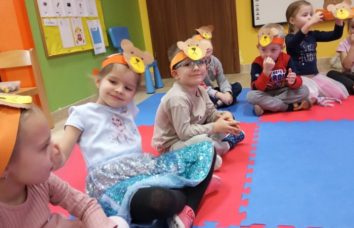 Światowy Dzień Pluszowego Misia - grupa Smerfy