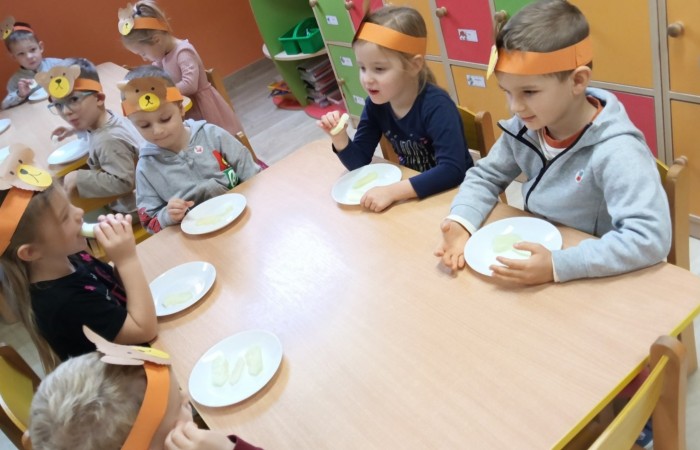 Światowy Dzień Pluszowego Misia - grupa Smerfy