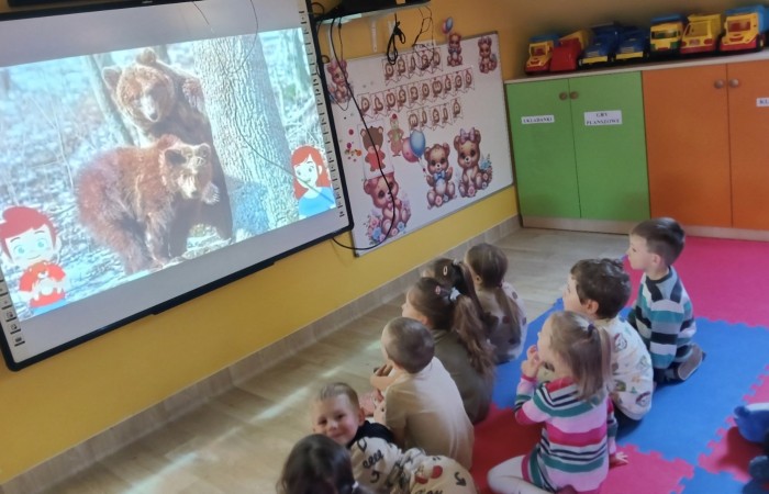 Światowy Dzień Pluszowego Misia - grupa Smerfy