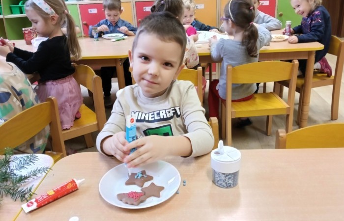Dekorujemy pierniczki w Przedszkolu