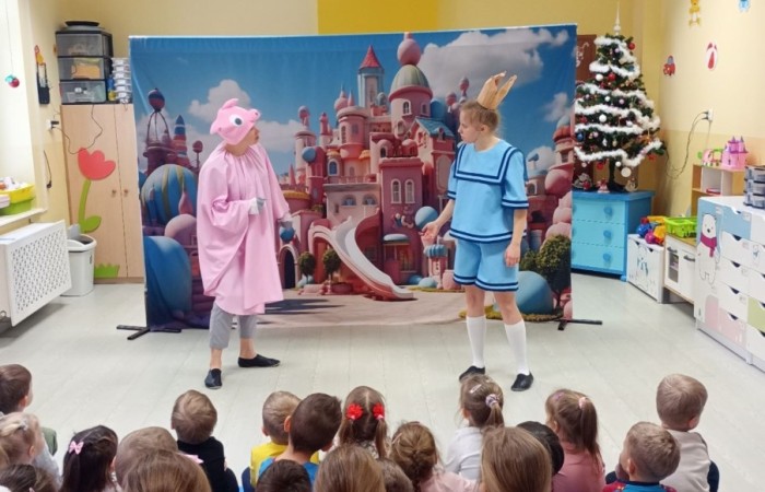 Wizyta Teatrzyku Zielony Melonik