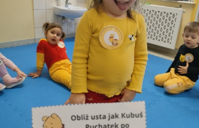 Dzień Kubusia Puchatka - grupa Słoneczka