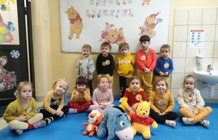 Dzień Kubusia Puchatka - grupa Słoneczka