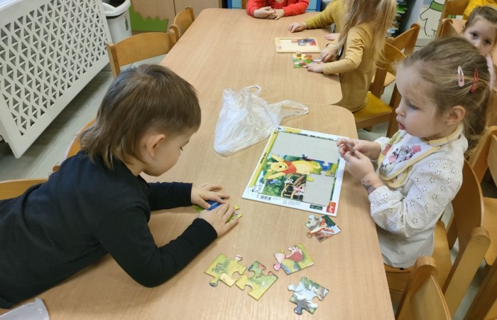 Dzień Kubusia Puchatka - grupa Słoneczka