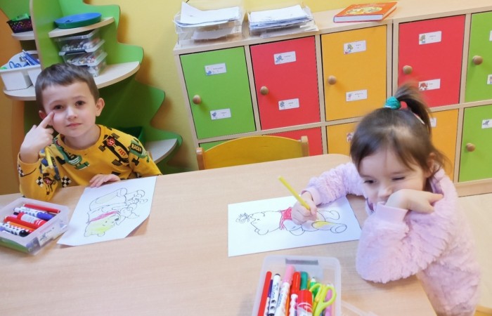 Dzień Kubusia Puchatka - grupa Smerfy