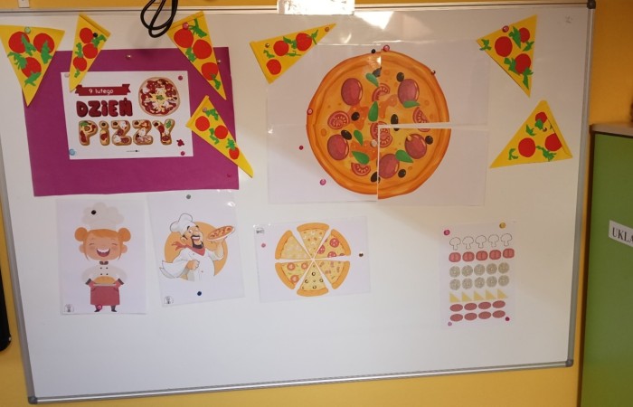 Międzynarodowy Dzień Pizzy - grupa Smerfy