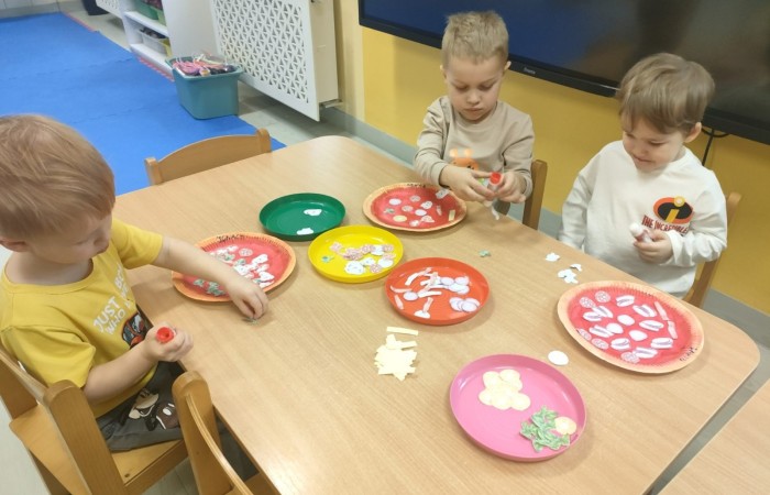 Międzynarodowy Dzień Pizzy - grupa Słoneczka