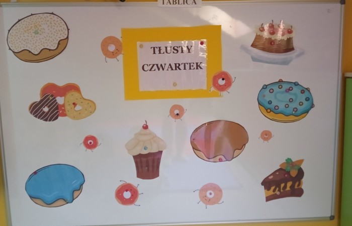 Tłusty czwartek - grupa Smerfy