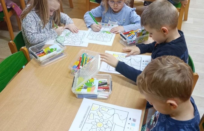 Dzień Matematyki w naszym przedszkolu! - Tygrysy