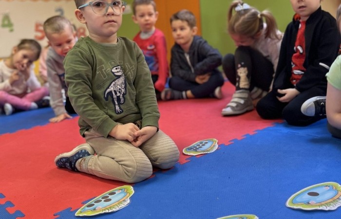 Dzień Matematyki w naszym przedszkolu! - Smerfy
