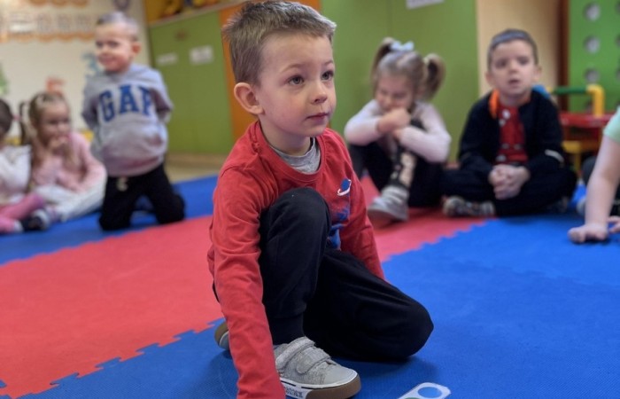 Dzień Matematyki w naszym przedszkolu! - Smerfy