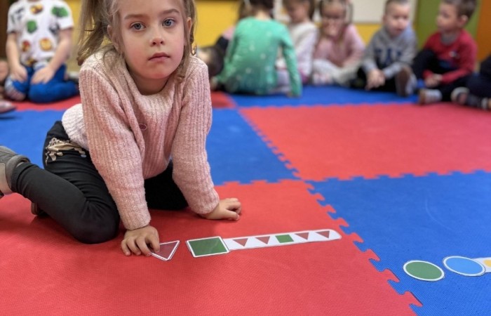 Dzień Matematyki w naszym przedszkolu! - Smerfy