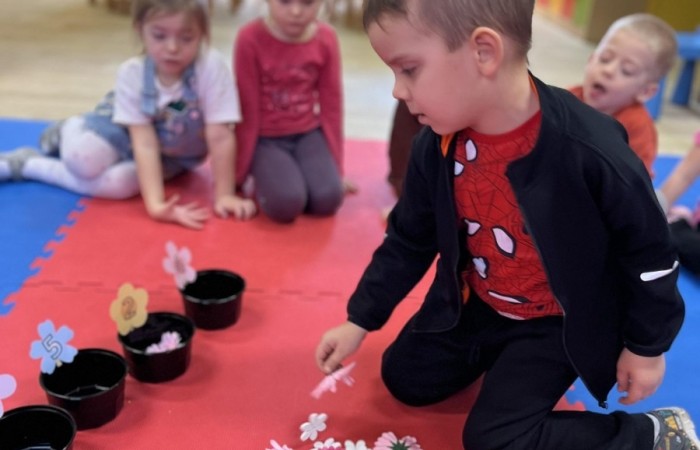 Dzień Matematyki w naszym przedszkolu! - Smerfy