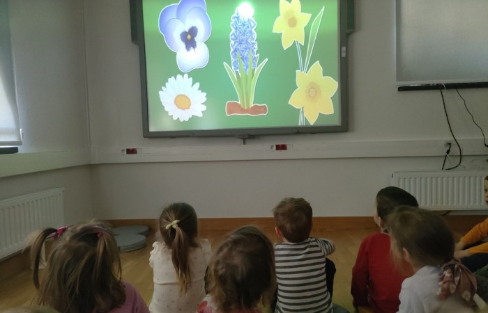 Pierwszy dzień wiosny - grupa Słoneczka