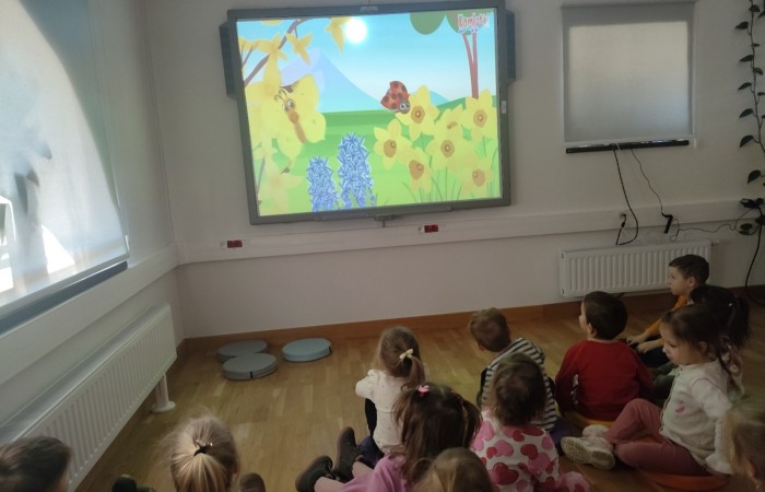 Pierwszy dzień wiosny - grupa Słoneczka